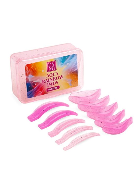 Lami Lashes Aqua Rainbow Pads 10 sizes